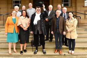 Adam Smith meets councillors from Kirkcaldy area committee and directors from the Adam Smith Global Foundation (Pic: Fife Photo Agency)