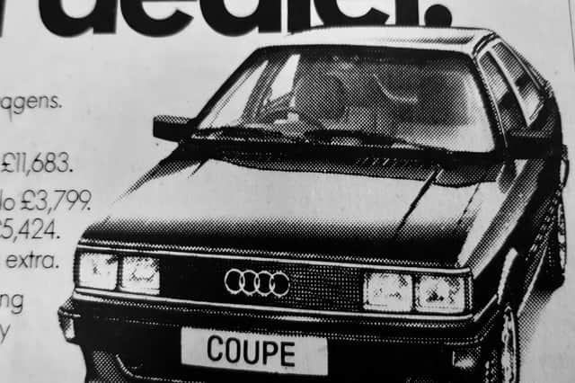 Okay, who owned an Audio Coupe?