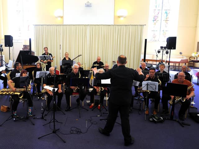 Langtoun Jazz Festival  - Inverkeithing Community Big Band (Pic: Fife Photo Agency)