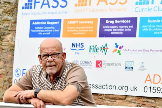 Dougie Ovenstone, FASS, where counselling is a major part o his role (Pic: Fife Photo Agency)