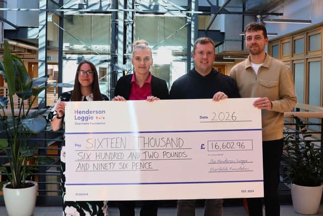 From left: HLCF trustees Claire Lindsay, Roz Tippett, Mark Scott, Andy Campbell | Pic Contributed