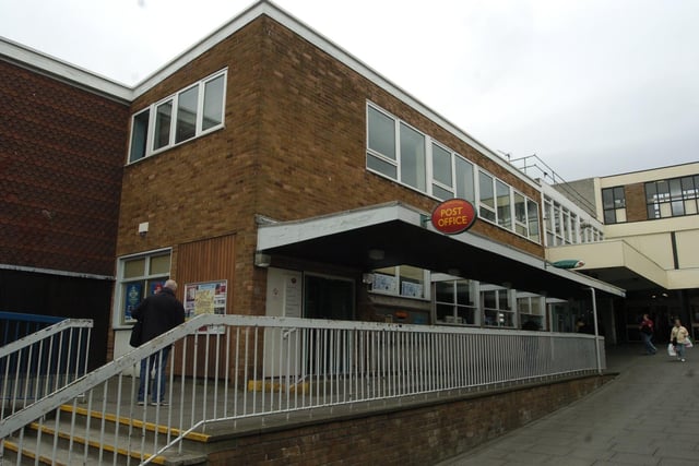 The Post Office which sat between the bus station and the shopping centre.
The photo dates from 2008.