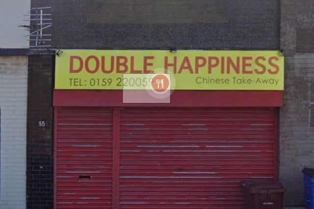 Double Happiness, 55 Chestnut Avenue Kirkcaldy.
Rated on November 9