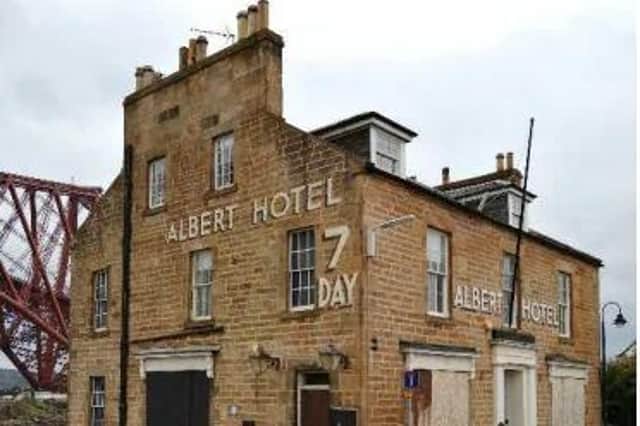 The Albert Hotel, North Queensferry. (Pic: Fife Council planning papers)