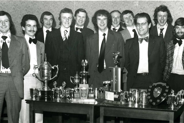 Over 100 people attended Glenrothes Motor Sport Club’s presentation dinner and dance at the Camilla Hotel, Auchtertool, in December 1975