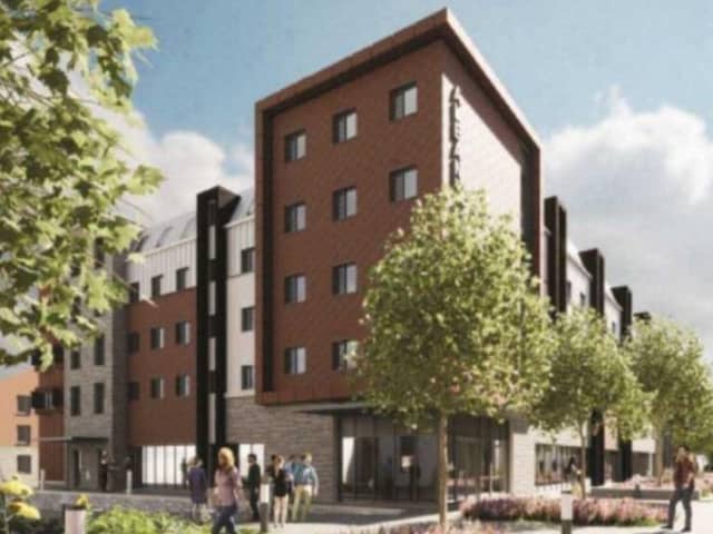 The new student accommodation planned for St Andrews (Pic: Submitted)