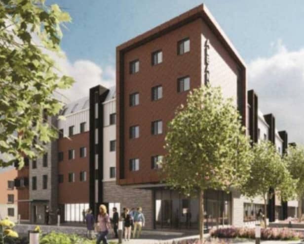 The new student accommodation planned for St Andrews (Pic: Submitted)