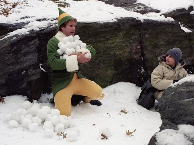 In this Christmas movie, Will Ferrell plays Buddy - a human raised by elves - who travels to New York to find his biological father.