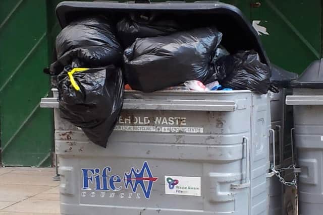 Fife Council said normal bin collections will resume from Monday.