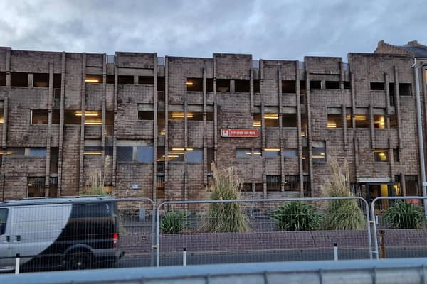 However you view it, the multi-storey is an ugly building (Pic: Fife Free Press)