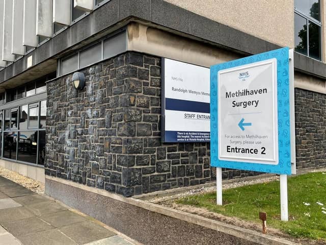Methilhave Surgery's temporoary premises at Randolph Wemyss Memorial Hospital in Buckhaven are now open to patients.