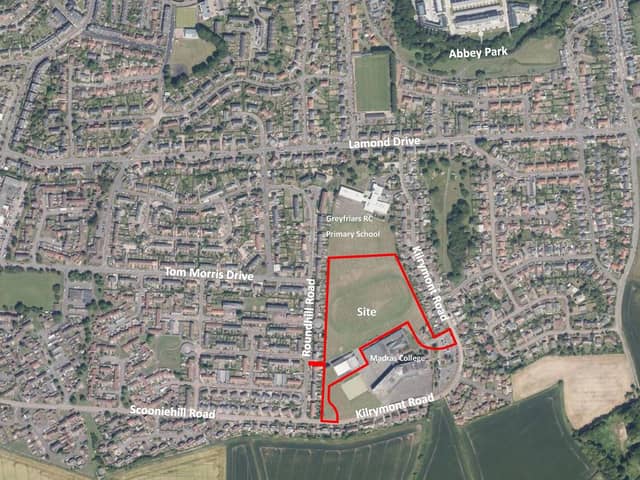 The site of the proposed development at Kilrymont (Pic: Submitted)