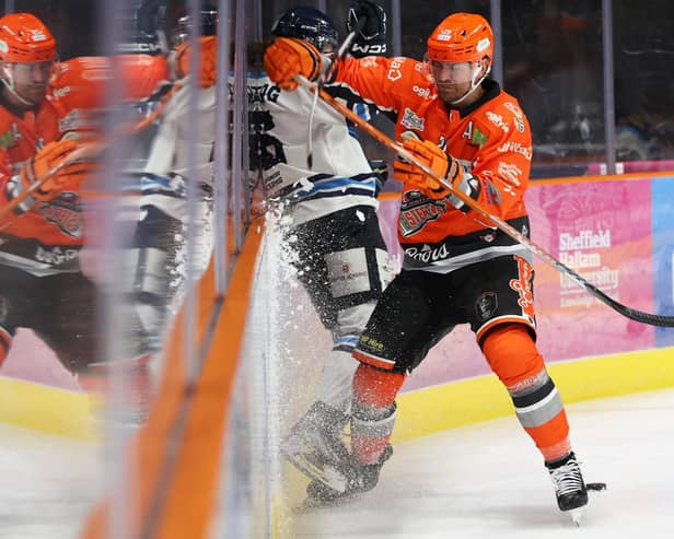 Action from Steelers game against Coventry Blaze (Pic: Hayley Roberts)