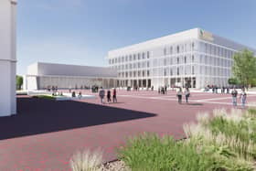 The new Dunfermline campus planned by Fife College