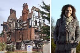 Wendy Chamberlain MP has criticised the Scottish Government for delays demolishing the fire ravaged Lundin Links Hotel