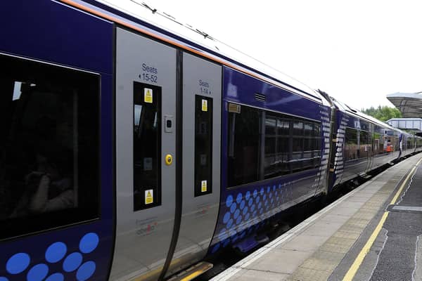All  aboard: ScotRail says trains could be busier during the pilot project (Pic:  Picture Michael Gillen)