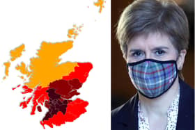 Explore Scotland's coronavirus level restrictions with our interactive map.