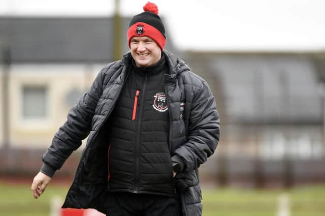 Kirkcaldy & Dysart manager Craig Ness (Pic by Alan Murray)