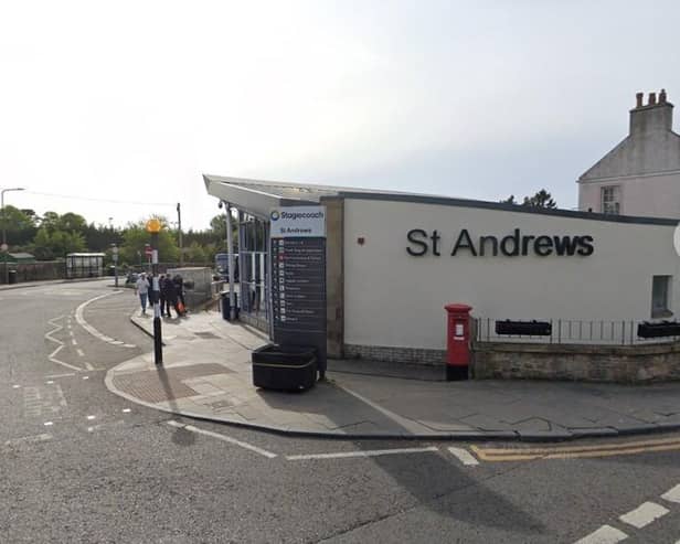 St Andrews B)us Station (Pic: Google Maps)