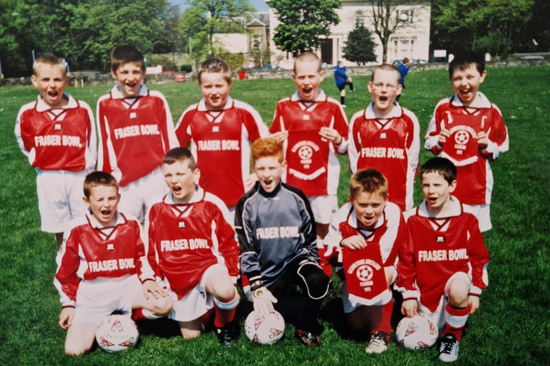 The young players from Glenrothes Strollers circa 2004. The picture first appeared in the Glenrothes Gazette.
