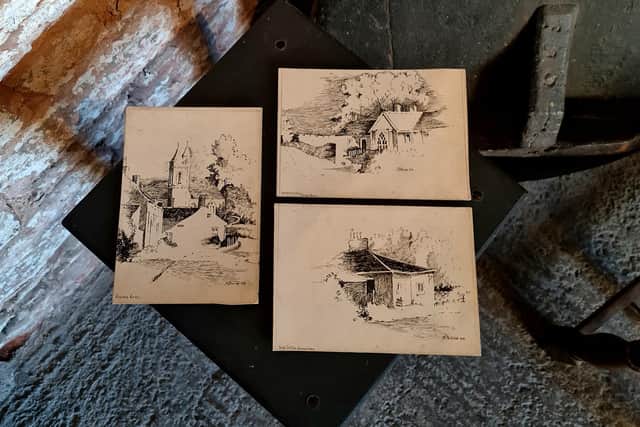 Sketches of the Famous Blacksmiths Shop