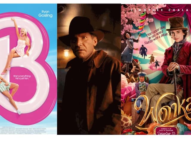 Barbie, Indiana Jones and Wonka - just three of the films screening at the Adam Smith Theatre (Pics: Submitted)