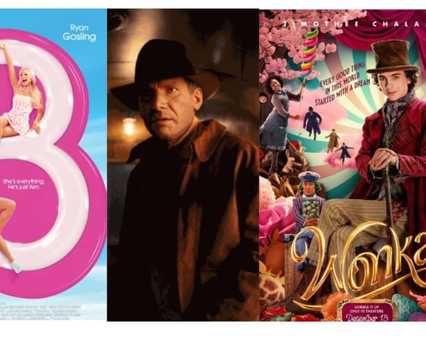 Barbie, Indiana Jones and Wonka - just three of the films screening at the Adam Smith Theatre (Pics: Submitted)