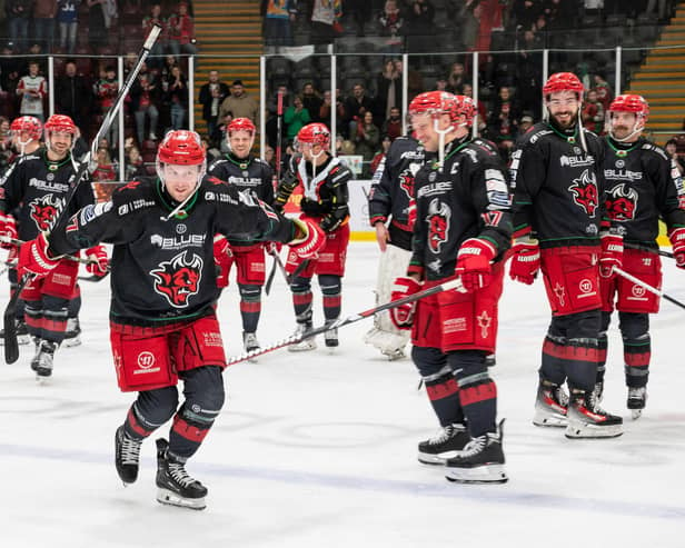 Cardiff Devils sit second in the table, two points behind Sheffield Steelers (Pic: James Assinder)