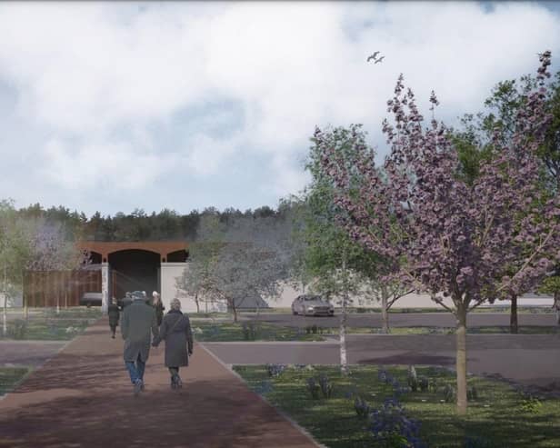 An impression of how the crematorium could have looked (Pic: Submitted)