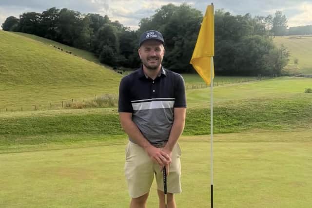 Jack Walsh pictured on day he broke Kirkcaldy course record