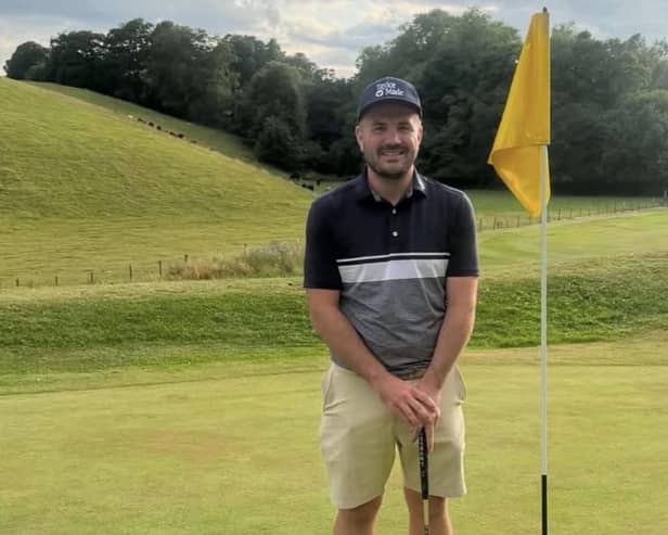 Jack Walsh pictured on day he broke Kirkcaldy course record