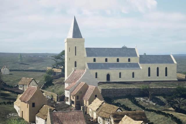 Digital Reconstruction of Kirkcaldy Old Kirk circa 1500