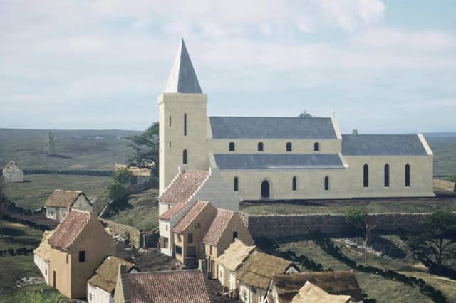 Digital Reconstruction of Kirkcaldy Old Kirk circa 1500