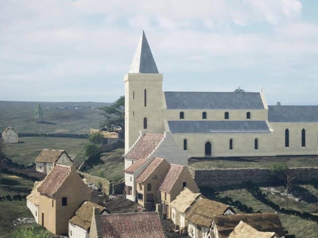 Digital Reconstruction of Kirkcaldy Old Kirk circa 1500