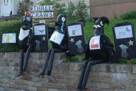 Three Craws won the family category in the 2023 Kinghorn Scarecrow Trail competition.  (pic: submitted)