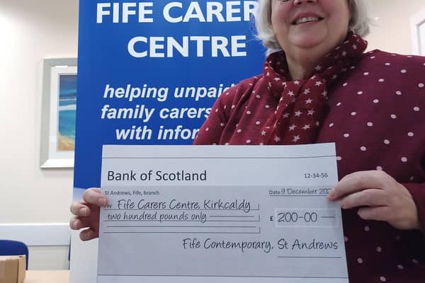 Lesley Childs, depute manager of Fife Carers’ Centre in Kirkcaldy.