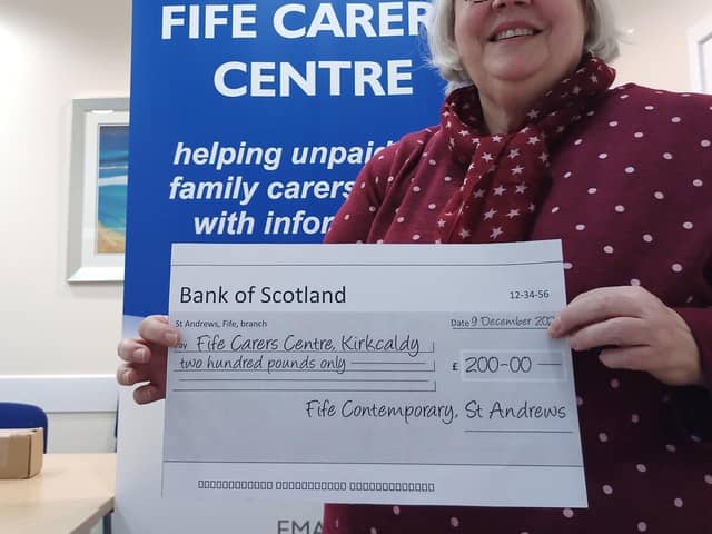 Lesley Childs, depute manager of Fife Carers’ Centre in Kirkcaldy.
