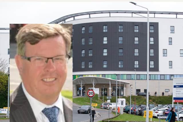 Alistair Morris is the new temporary chairman of the board of NHS Fife