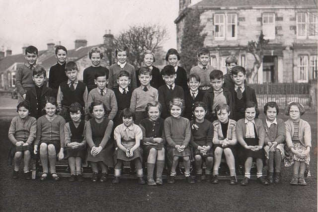 Kirkcaldy West Primary School in 1955.