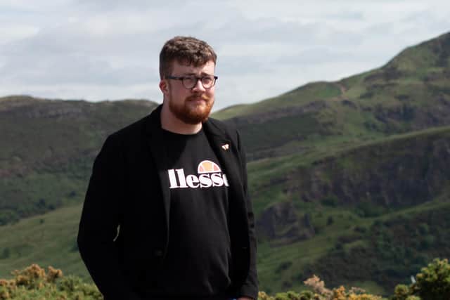 Illustrator Ben is enjoying life in Edinburgh
