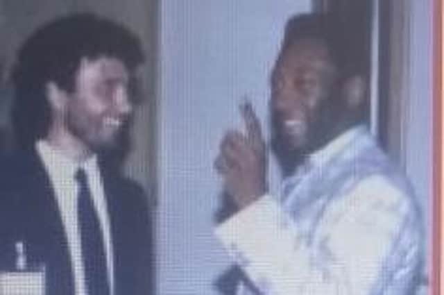 Mike Dellios was a friend of late Brazilian football great Pele