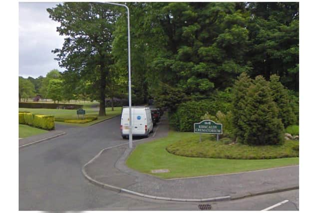 Kirkcaldy Crematorium. Picture from Google.