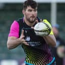 Alex Samuel taking part in a Glasgow Warriors training session in January (Pic: Ross MacDonald/SNS Group/Glasgow Warriors)