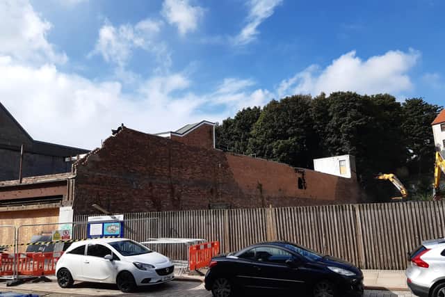 Work underway to turn former Co-Op gap site on Kirkcaldy High Street into a new development of 39 flats and commercial units