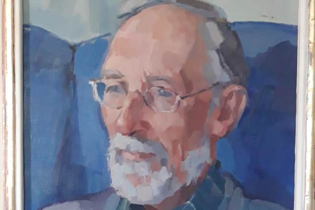 Portrait of David Dundas Wood by Catriona Campbell