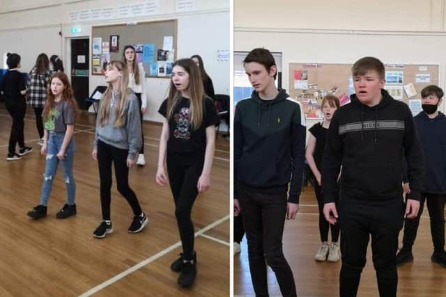Rehearsals for a range of musical numbers have been going well, with the young performers looking forward to getting on stage.