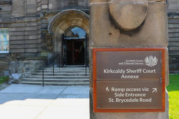 The councillor appeared at Kirkcaldy Sheriff Court (Pic: Scott Louden)
