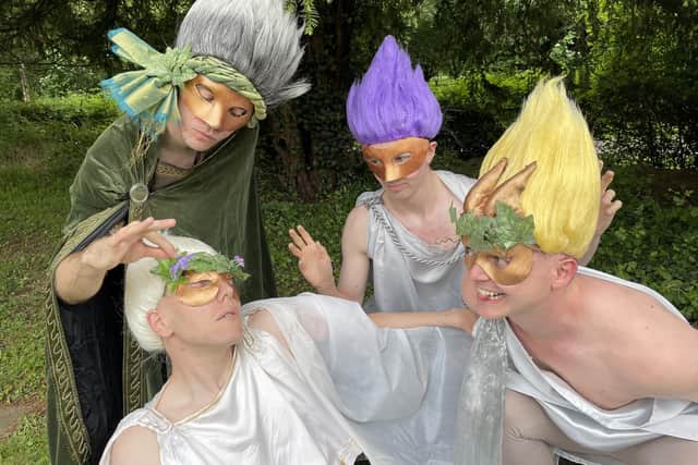 The Festival Players will be performing Midsummer Night’s Dream.