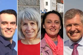 The candidates standing in noorth-east Fife