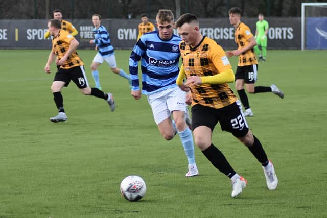 Kyle Connell goes on the attack for East Fife